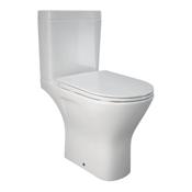 "Resort Close Coupled WC (Comfort Height, Open Back) - White" image