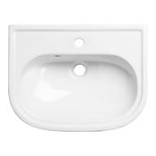 Lansdown Slim Depth Semi-Countertop Basin (1 Tap Hole) - White image