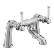 Lansdown Deck Mounted Bath Filler - Chrome image