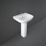 Tonique Basin (1 Tap Hole) - White 550mm image