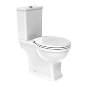 Marston Close Coupled WC Pan (Open Back) - White
