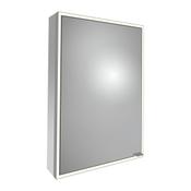 Portrait Mirror Cabinet (Single Door) - Gunmetal 500mm