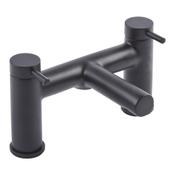 Anthem Deck Mounted Bath Filler - Matt Black image