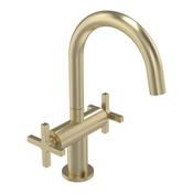 Cohort Basin Mono Mixer - 2 Handle - Brushed Brass image
