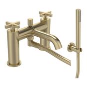 Cohort Bath Shower Mixer - Brushed Brass image
