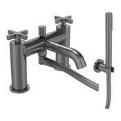 Cohort Bath Shower Mixer - Gunmetal Grey image