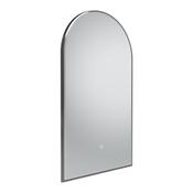 Oxygen Traditional Arch Mirror - Gunmetal 500mm image
