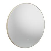 Oxygen Round Mirror - Brushed Brass 800mm image
