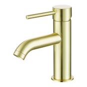 Giro Mini Basin Mono Mixer - Brushed Brass image