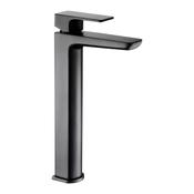 Saldo Tall Basin Mono Mixer - Matt Black image