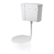 Fitzroy Low Level Cistern (White Ceramic Lever &amp; Fittings) image