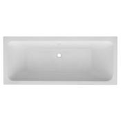 Q Bath Single Ended Bath - White 1800x800mm image