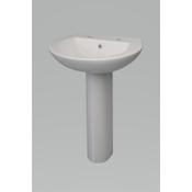 Kota Basin (2 Tap Hole) - White 550mm image