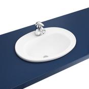 Kota Vanity Basin (1 Tap Hole) - White image
