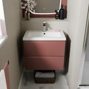 Deann Wall Hung Vanity Unit - Terracotta 505mm image
