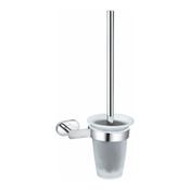 Destino Tonda Toilet Brush &amp; Holder - Chrome image