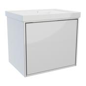 Erla Wall Hung Vanity Unit (Single Drawer) - White 600mm