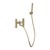 Erla Bath Shower Mixer - Brushed Brass