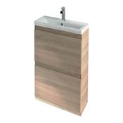 K Store Floor Standing Vanity Unit - Barelino Oak 500mm image