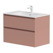 Monta Wall Hung Vanity Unit - Dusty Pink 790mm image