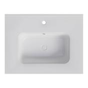Lucca Alternative Ceramic Basin - White 600mm image