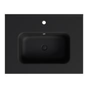 Erla Alternative Ceramic Basin - Black 600mm image