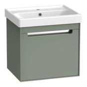 Acumen Wall Hung Vanity Unit - Matt Laurel Green 500mm