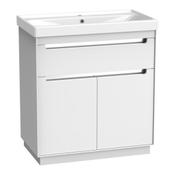 Acumen Floor Standing Vanity Unit - Gloss White 800mm image