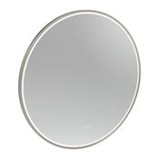 Alderbury Circular Mirror - Brushed Nickel 800mm