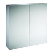 Balance Mirror Cabinet (Double Door) - Silver 600mm image