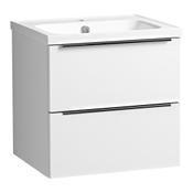 Cadence Wall Hung Vanity Unit (Two Drawers) - White 460mm image