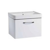 Compass Wall Hung Vanity Unit - Gloss White 600mm image