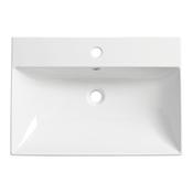 Cadence Ceramic Basin - White 600mm image