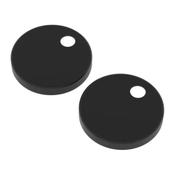 Cadence Round Cover Cap - Black