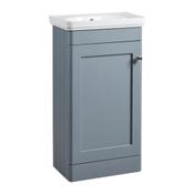 Marston Floor Standing Vanity Unit - Matt Spruce 450mm