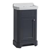 Vitoria Floor Standing Vanity Unit (Single Door) - Matt Dark Grey 500mm image
