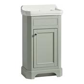 Vitoria Floor Standing Vanity Unit (Single Door) - Matt Pebble Grey 500mm image