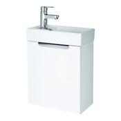 Skaros Wall Hung Vanity Unit (Single Door) - Gloss White 400mm image
