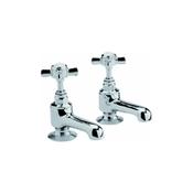 Time / Traditional Basin Taps - Chrome image