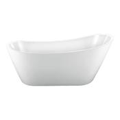 Relax Freestanding Bath - White 1660x725mm image