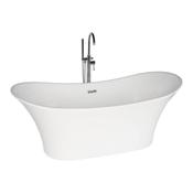 Marseille Freestanding Bath - White 1700x760mm image
