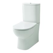 "Boston Close Coupled WC (Fully Enclosed, Seat &amp; Cover Included) - White" image