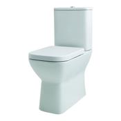 "Brooklyn Close Coupled WC (Comfort Height, Fully Enclosed, Seat Included) - White" image