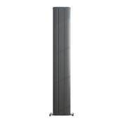 Jupiter Heated Towel Rail (Vertical Designer) - Anthracite 1800x280mm