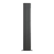 Jupiter Heated Towel Rail (Vertical Designer) - Black 1800x280mm