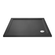 Lusino Shower Tray (3D Effect) - Slate 1000x900mm image