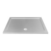 Lusino Shower Tray (3D Effect) - White 1500x900mm image