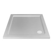 Lusino Shower Tray (3D Effect) - White 900x900mm image