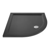 "Lusino Shower Tray (3D Effect, Quadrant) - Slate 900x900mm" image