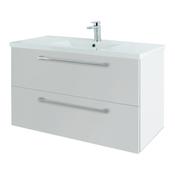 Rimini Wall Hung Vanity Unit - White 1010mm image